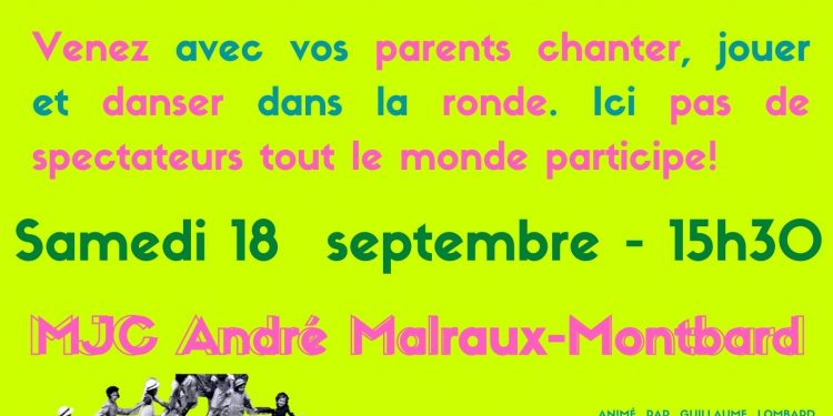Samedi 18 septembre Bal d’enfants – Concert – Expo