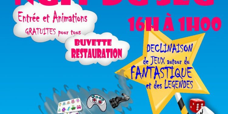 Nuit du jeu – le 19/11/2016 de 16h à 01h du matin